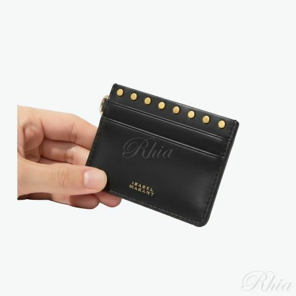 이자벨마랑 카드 홀더 MP0059FA B4C17M 01BK - Isabel Marant