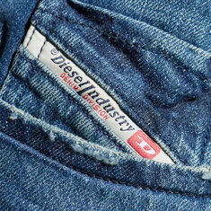 26SS 1985 LARKEE 레귤러핏 로우웨이스트 스트레이트 데님팬츠 블루 00C06P 0KIAL 01 썸네일 3