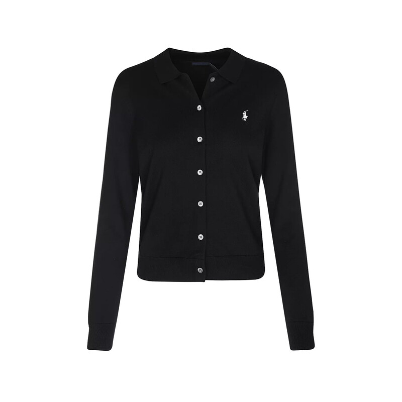 26SS 포니 자수 클래식 폴로 가디건 블랙 211972110 001 - Polo Ralph Lauren
