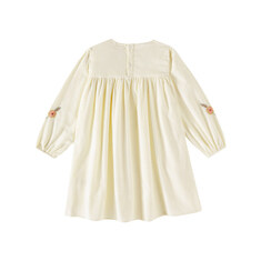 키즈 소피아 에스닉 자수 원피스 크림 25F_S0271 CREAM 썸네일 2