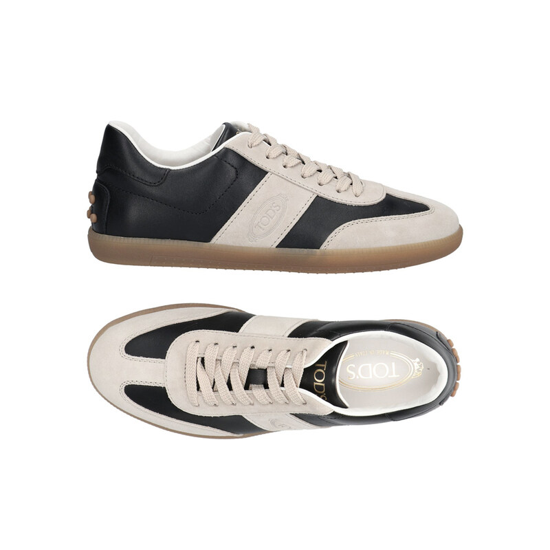 26SS 탭스 스니커즈 베이지/블랙 XXW68C0IJ20 BKB 1316 - Tods