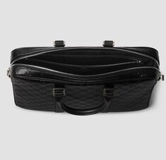 [비엔비명품관] GUCCI 구찌 남성 엠블럼 라지 브리프케이스 서류 가방 썸네일 2