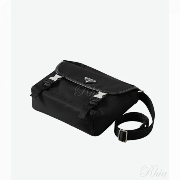 프라다 26SS 리나일론 사피아노 가죽 숄더백 2VD066 2DMG F0002 - Prada