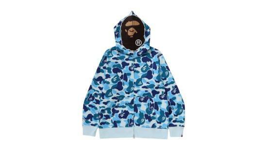 베이프 자켓 001ZPL801006MBLU DOM - Bape