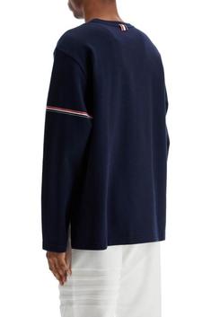 25SS 톰브라운 긴팔 티셔츠 MJS281AJ0199415 NAVY DOM 썸네일 3