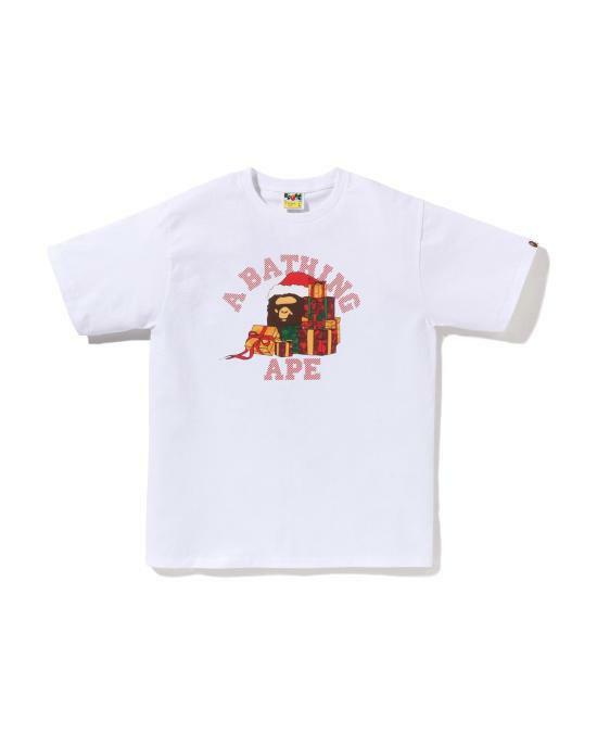 베이프 반팔 티셔츠 001TEL701008FWHT WHITE DOM - Bape