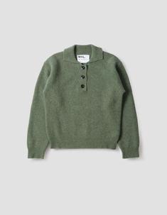 25FW 마가렛호웰 스웨터 WHKN0520A25CSNSGE SAGE DOM 썸네일 1