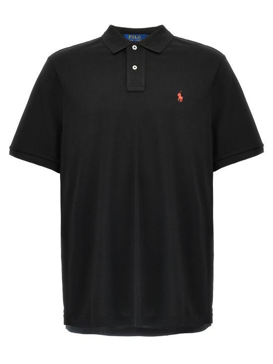 26SS 폴로 랄프로렌 폴로 티셔츠 710783656020 BLACK DOM - Polo Ralph Lauren