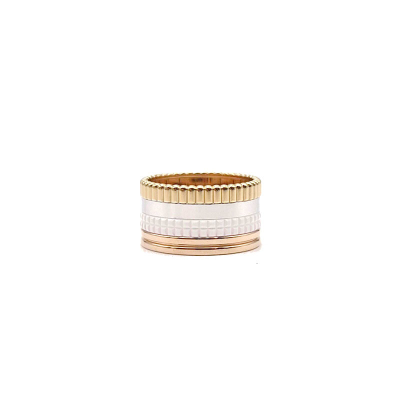 부쉐론 쿼트로 화이트 에디션 반지 라지 L140655 - Boucheron