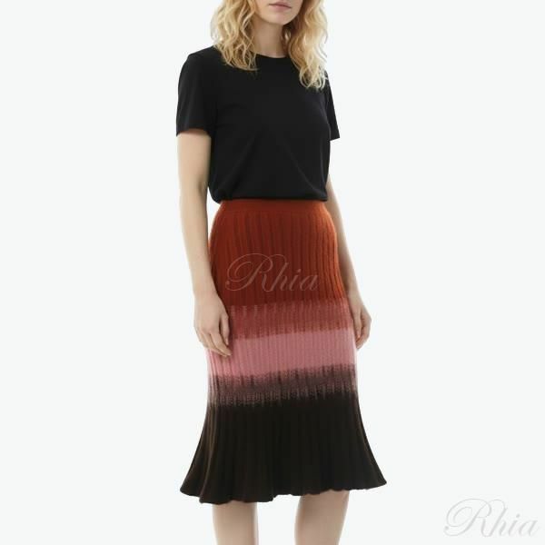 펜디 25FW 멀티 컬러 스커트 FZQ994 AYLT F1TIN - Fendi