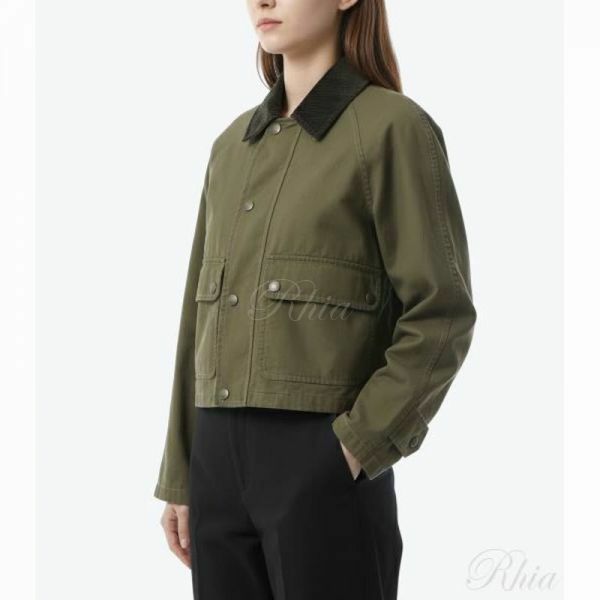 버버리 코튼 필드 자켓 8105515 - Burberry