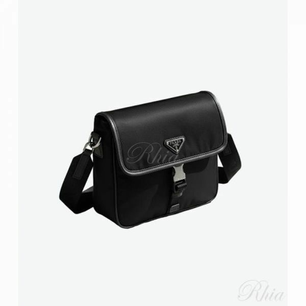 프라다 26SS 리나일론 사피아노 가죽 숄더백 2VD077 2DMH F0002 - Prada