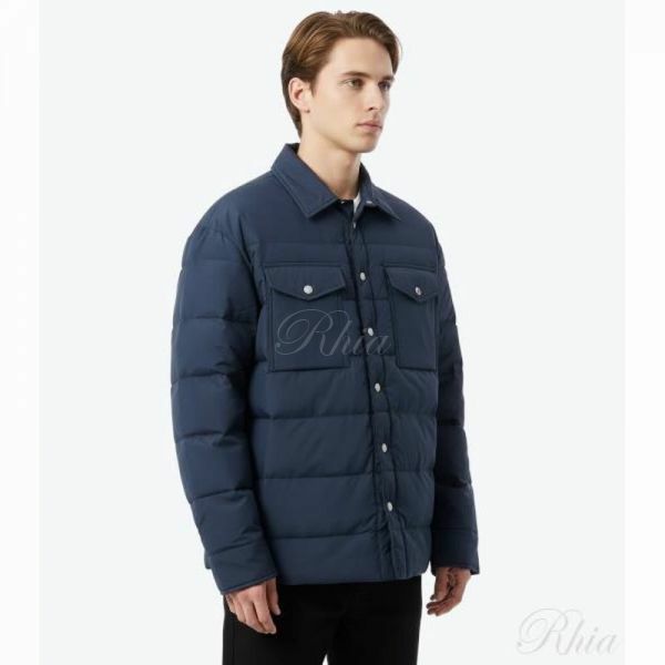겐조 퀼티드 패디드 오버셔츠 FE6 5OU142 9NI 77 - Kenzo
