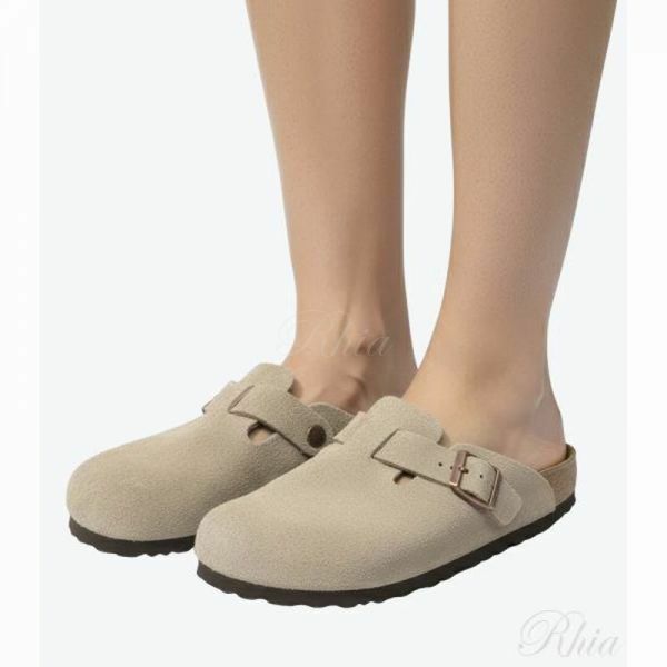 버켄스탁 26FW 보스턴 BS 토프 SFB 560773 타우페 - Birkenstock