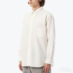 나이젤카본 브리티쉬 오피서스 셔츠 타입2 옥스포드 80520010005 100 오피서 긴팔 썸네일 1