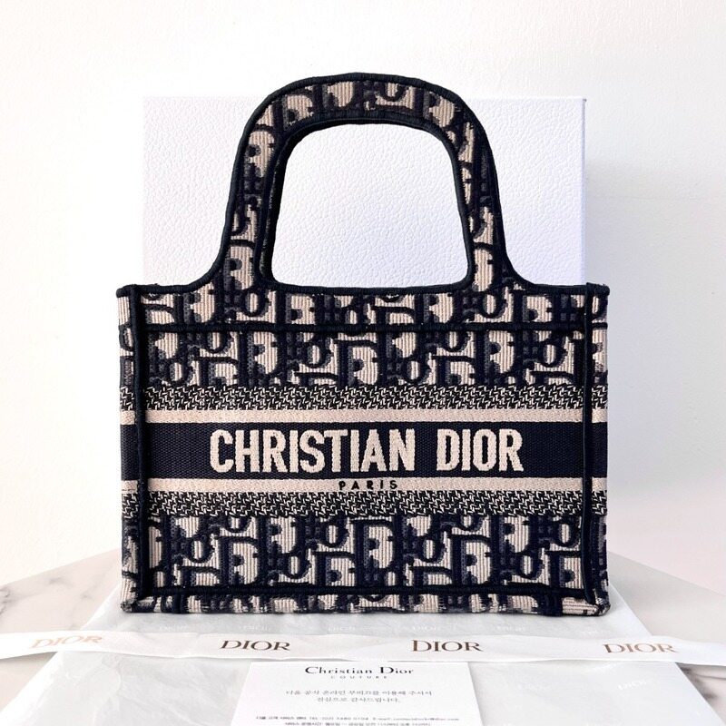 디올 오블리크 북토트 백 미니 가방 - Christian Dior