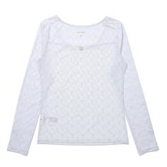 [밀라코/국내발송] 말본골프 라운드 메쉬 믹스 베이스 레이어 LIGHT GRAY M5222PIN31LGR 썸네일 1