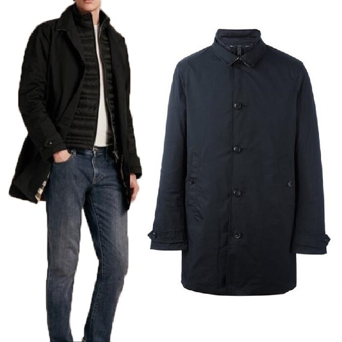 버버리 남성 디테쳐블 라이닝 코트(조끼패딩포함) 4023781 - Burberry