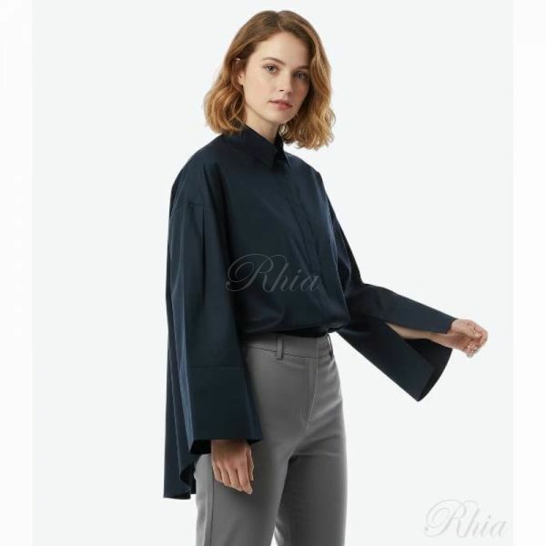 막스마라 사포레 16191017 006 16191017600 코튼 블라우스 - Max Mara
