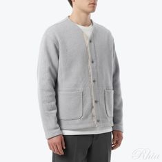 엔지니어드 가먼츠 니트 가디건 12oz CP 플리스 25F1B030 RV061 AF018 12온즈 썸네일 1