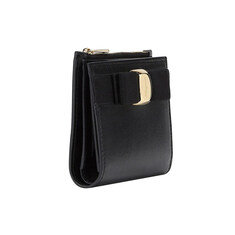 26SS 금장 바라 보우 컴팩트 코인 반지갑 블랙 22-E009 0734500 썸네일 2