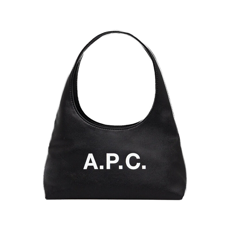26SS 베이비니논 BABY NINON 로고 프린팅 숄더백 블랙 PUAAT F67027 LZZ - A.P.C.