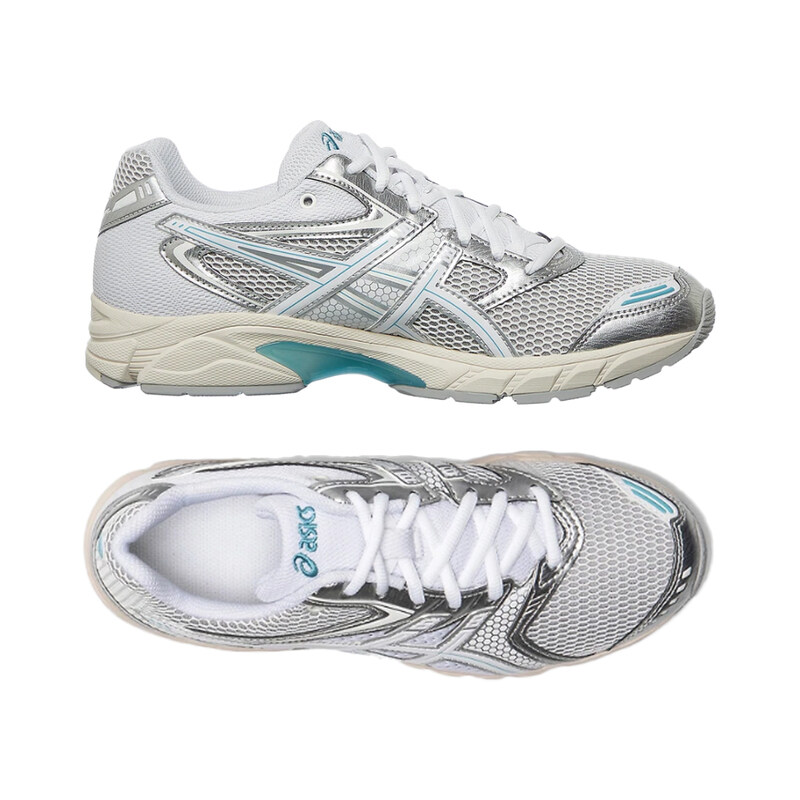 26SS 여성 젤 DS 트레이너 14 스니커즈 화이트/스틸워터 1203A607 102 - Asics