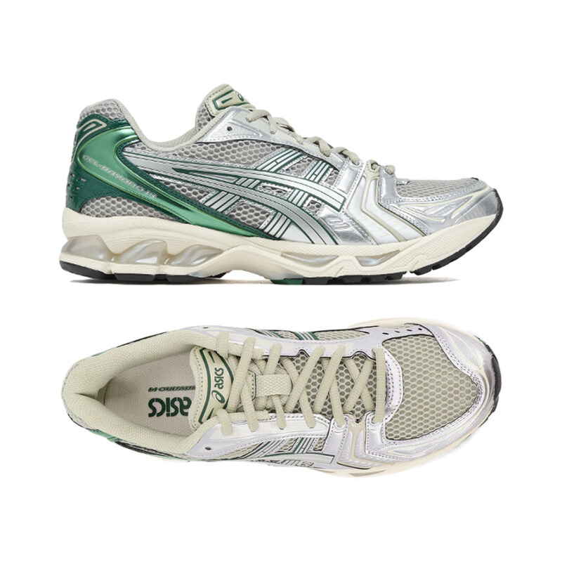 26SS 여성 젤 카야노 14 스니커즈 그린/퓨어실버 1203A537 300 - Asics