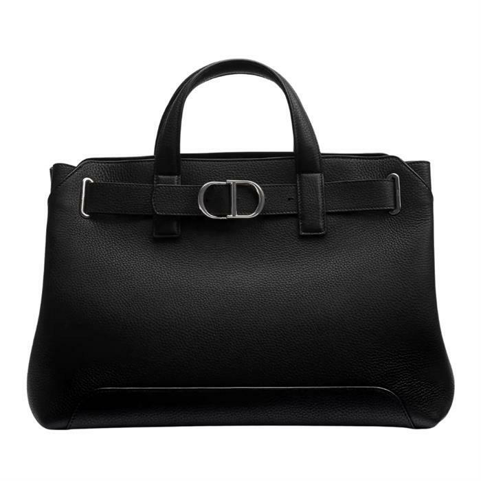 디올  Dior Normandie 스몰 토트백 블랙 그레인 1LLME216MAL_H00N - Christian Dior