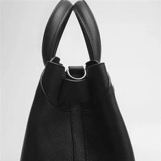 디올  Dior Normandie 스몰 토트백 블랙 그레인 1LLME216MAL_H00N 썸네일 4