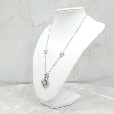 [럭스유] 루이비통 다이아 아르덩트 소트와르 목걸이 Q94458 썸네일 1