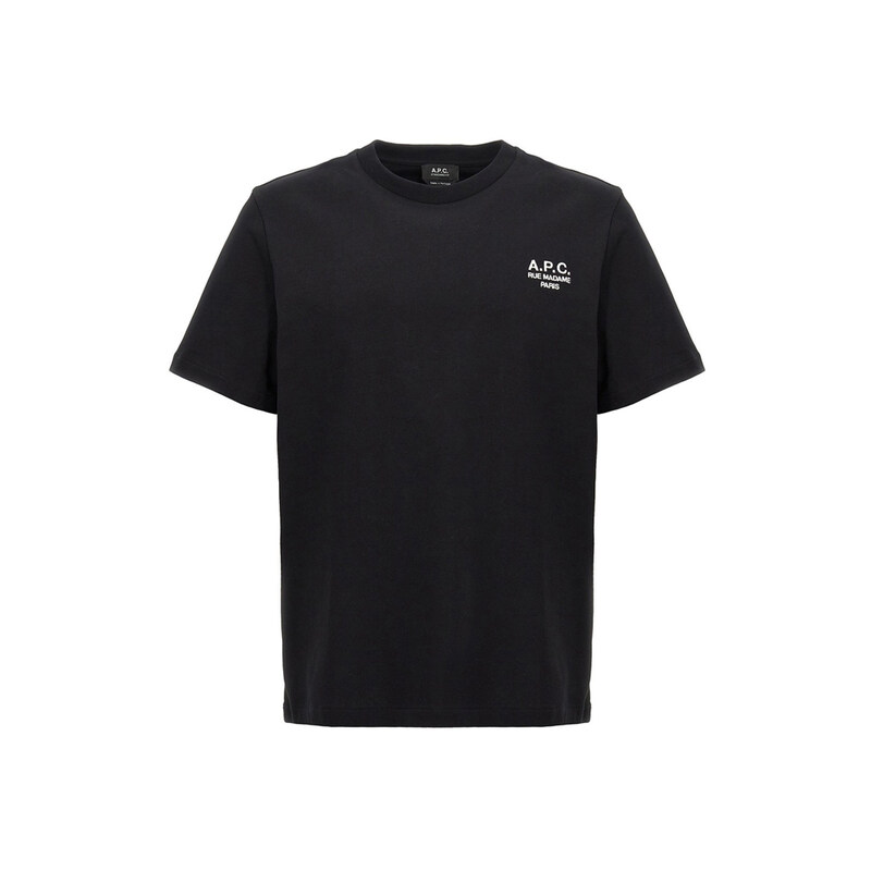 아페쎄 26SS 루 마담 스탠다드핏 티셔츠 블랙 COHBU M26388 TZC - A.P.C.
