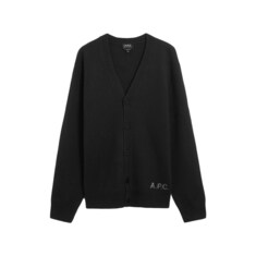 아페쎄 26SS KENNY 로고 가디건 블랙 WVBDK H22305 LZZ 썸네일 1