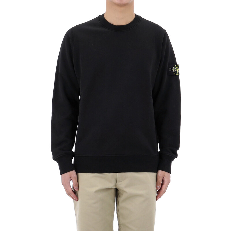 국내배송 26SS 스톤아일랜드 와펜 패치 코튼 스웨트셔츠 L1S156100060 S0051 V0029 - Stone Island
