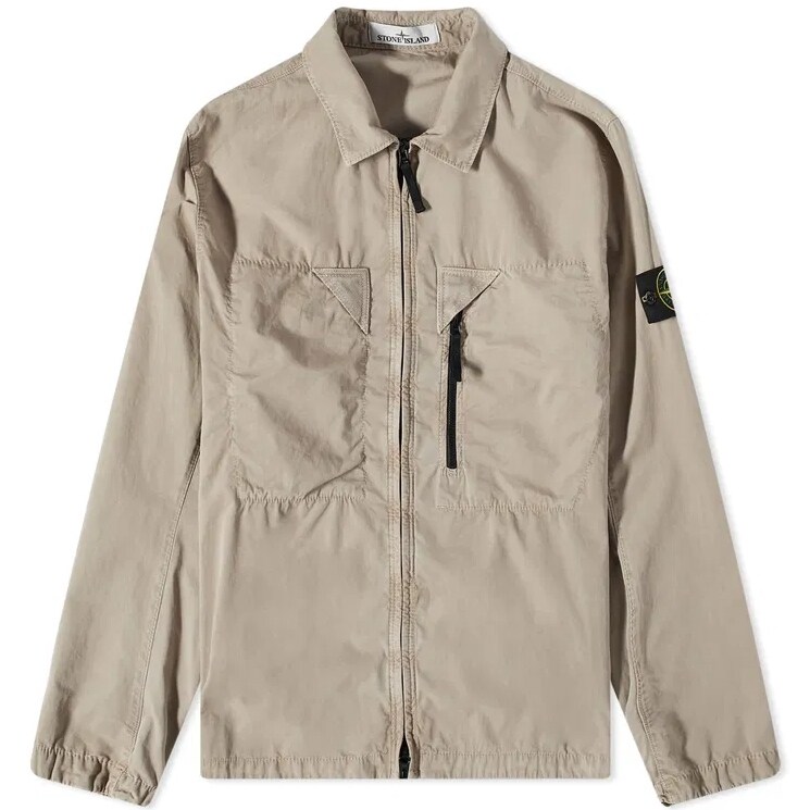 스톤아일랜드 와펜 오버 셔츠 도브그레이 7815106WN V0192 - Stone Island
