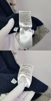톰브라운 4바 여성 모헤어 오버사이즈 브이넥 가디건 FKC476A  썸네일 8