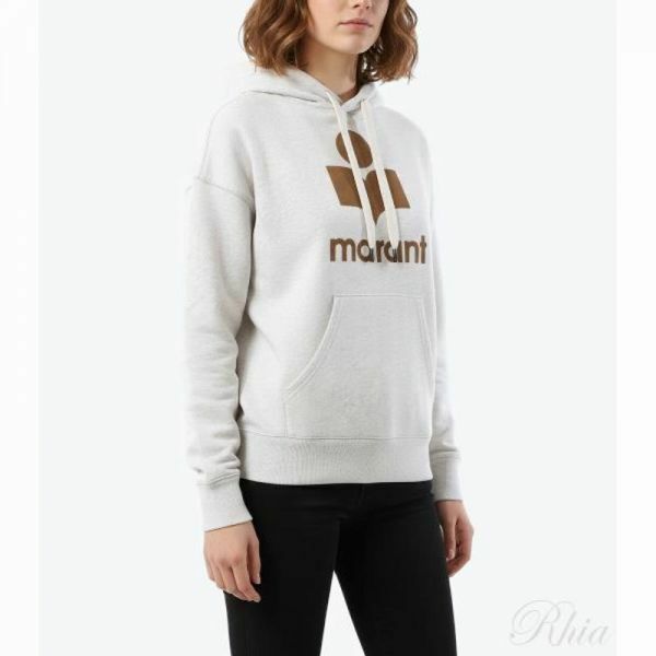 이자벨마랑 25 만셀 SW0001FA A1M07E ECCA 후드 티셔츠 - Isabel Marant