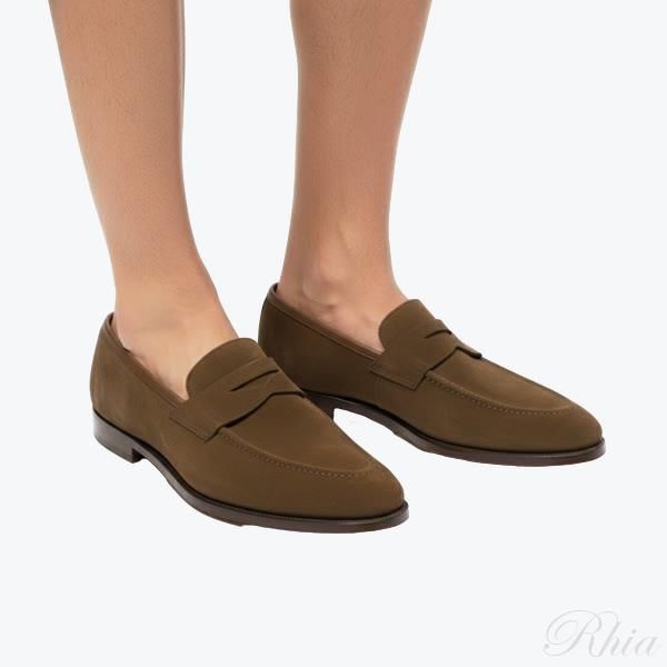 크로켓앤존스 시드니 스너프 스웨이드 25351A S05L1 - Crockett & Jones