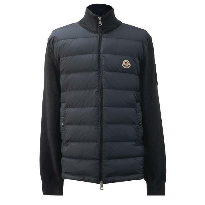 [럭스댓] 국내 26SS 몽클레어 9B00020M1115  트리콧 코튼 니트 패딩 가디건 자켓 - Moncler