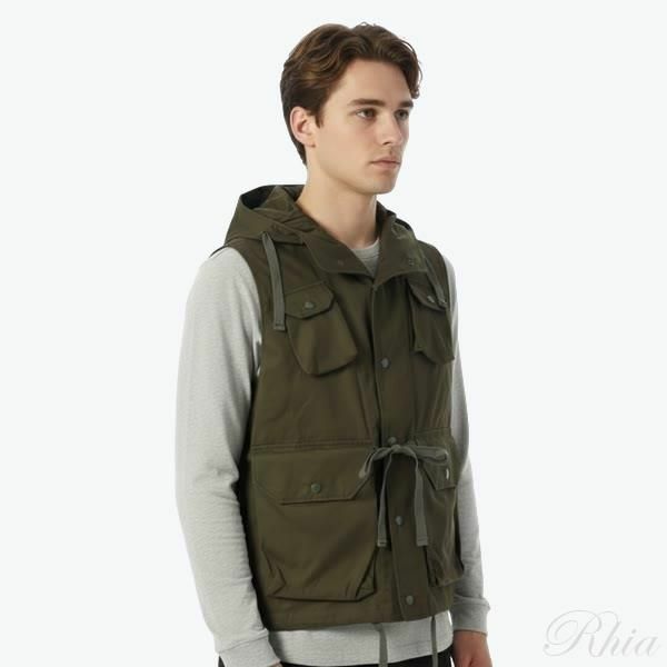 엔지니어드 가먼츠 필드 베스트 코튼 벤틸 트윌 25F1C004 RV105 TD001 - Engineered Garments