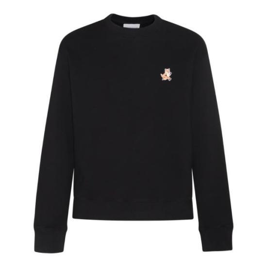 메종키츠네 긴팔 티셔츠 MM00313KM0307P199 BLACK DOM - Maison Kitsune