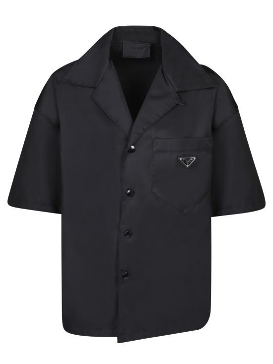 26SS 프라다 반팔 셔츠 SC4491WQ8F0002 BLACK DOM - Prada