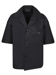 26SS 프라다 반팔 셔츠 SC4491WQ8F0002 BLACK DOM 썸네일 1