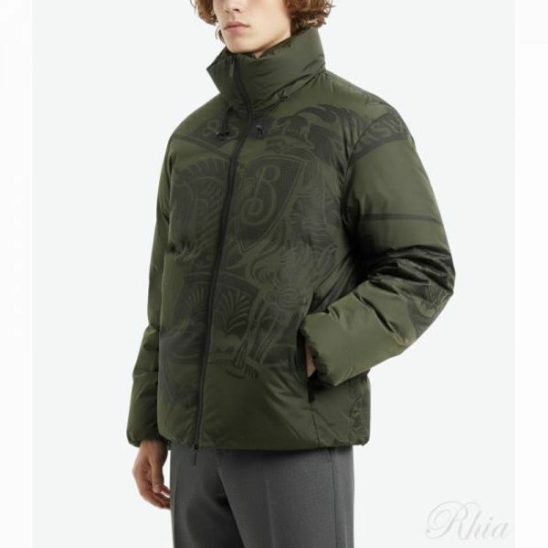 버버리 EKD 하이넥 나일론 푸퍼 자켓 8095196 - Burberry