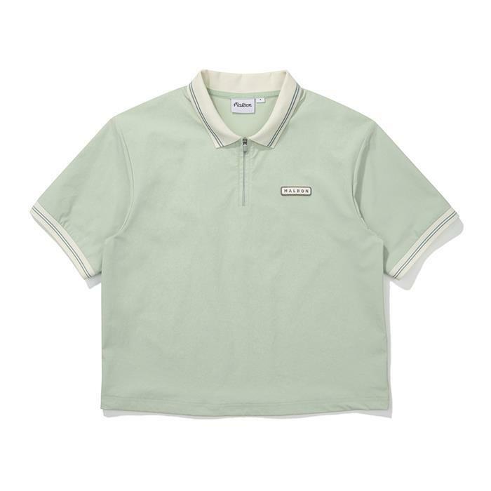 [밀라코/국내발송] 말본골프 빅버킷 포인트 카라 피스테 LIGHT MINT M5222PPI31MTL - Malbon