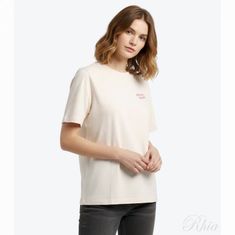 메종키츠네 핸드라이팅 컴포트 티셔츠 MW00126KJ0119 P705 썸네일 1