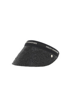 헬렌카민스키  라피아 비앙카 썬바이저 썬캡 HAT52491 CHARCOAL BLACK 썸네일 1