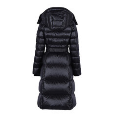 버버리 샌드센드 후드 벨티드 롱다운 패딩 블랙 80959541 / 81052211 썸네일 1