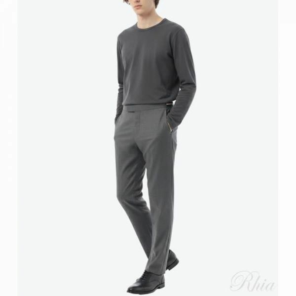 톰브라운 26FW 트윌 울 로우 라이즈 팬츠 MTC159A 00626 035 - Thom Browne