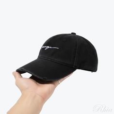 MSGM 레터링 로고 볼캡 3641MDL05 247267 99 썸네일 1